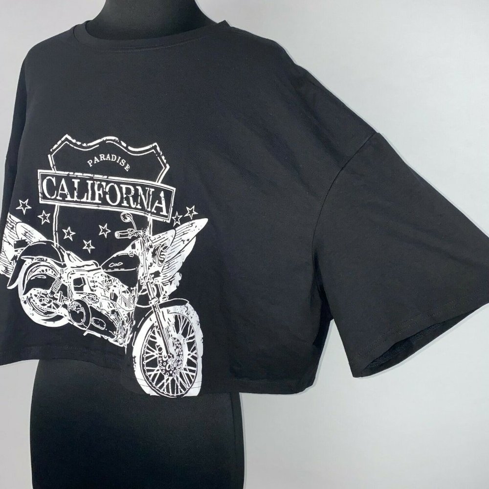 Shein Curve 4xl Plus Size Paradise California Mot… - image 2